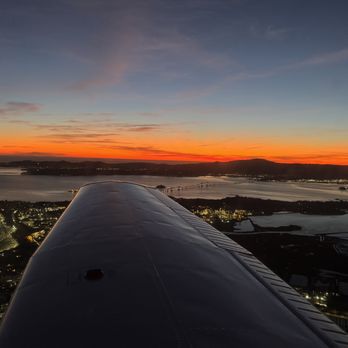Alameda Aero Club - Sunset over the San Francisco Bay from 12H - Flight Instruction Near Me - Alameda, California Alameda Aero Club - Sunset over the San Francisco Bay from 12H - Flight Instruction Near Me - Alameda, California