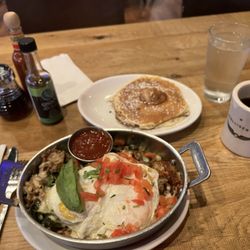 Southwest skillet and Gindo's shot Ssucr