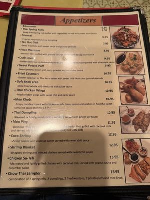 Menu photo 2 Chow Thai Cuisine Boca Raton, FL