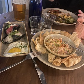Pacific Catch - Sushi "Taco" Trio Mix Match and Serrano Ahi Poke GF* - Seafood Near Me - San Francisco, California