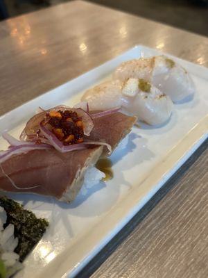 Ugly Tuna Sushi by null