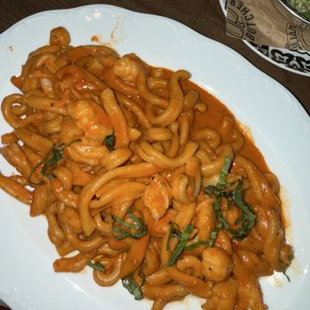 The Sicilian Butcher - Strozzapreti with Strozzapreti Shrimp Alla Vodka - Italian Near Me - Fort Worth, Texas