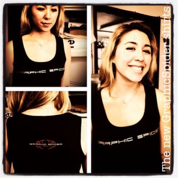 Graphic Spider Custom Acrylic - Our new shirts rolling out for the gals - Signmaking Near Me - Los Angeles, California Graphic Spider Custom Acrylic - Our new shirts rolling out for the gals - Signmaking Near Me - Los Angeles, California