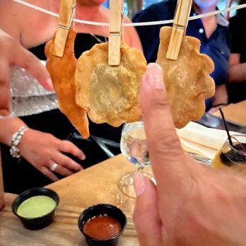 Zona De Cuba - Las empanadas cristiana trio $16. The size of each were literally from the tip of my finger to the midsection of my finger. Very small. - Cuban Near Me - Bronx, New York