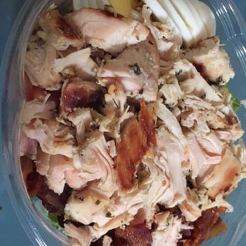 Cafe Square One - Cobb salad with balsamic dressing to go. Perfect! - Salad Near Me - Philadelphia, Pennsylvania