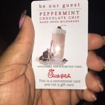 Chick-fil-A - Coupon card! For the long wait. How nice - Fast Food Near Me - Langhorne, Pennsylvania