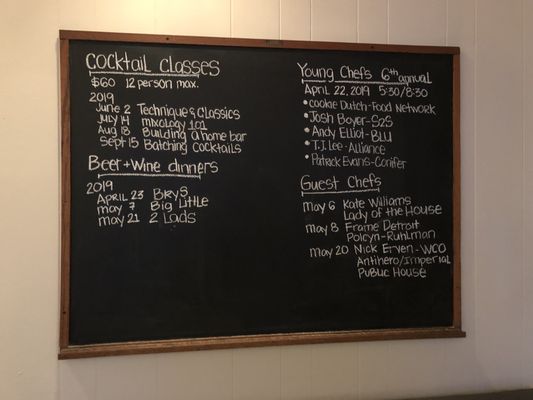 Menu photo 4 The Cooks' House Traverse City, MI