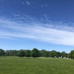West Seneca Soccer Complex - A picture of the sky from today's walk.
