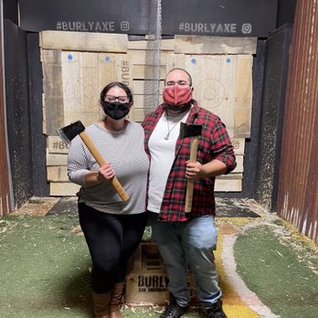 Burly Axe Throwing - Our spot to throw! - Axe Throwing Near Me - Burlington, Vermont