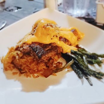 Cobalt - Red Snapper with Blue Crab, Jambalaya, and Asparagus - Seafood Near Me - Orange Beach, Alabama