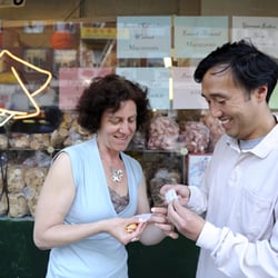 Invented in San Francisco: Folding fortune cookies.