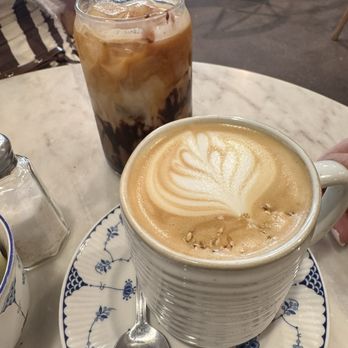 Maman - Salted tahini honeycomb latte and mocha - Bakeries Near Me - Coral Gables, Florida Maman - Salted tahini honeycomb latte and mocha - Bakeries Near Me - Coral Gables, Florida