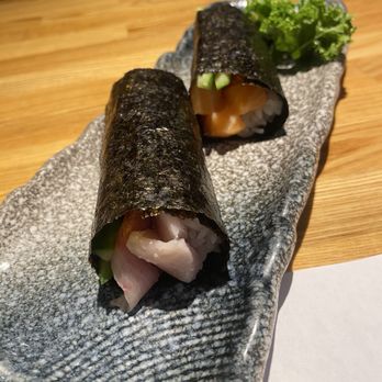 Tokyo Garden - Yellowtail hand roll and Salmon hand roll - Sushi Bars Near Me - La Puente, California Tokyo Garden - Yellowtail hand roll and Salmon hand roll - Sushi Bars Near Me - La Puente, California