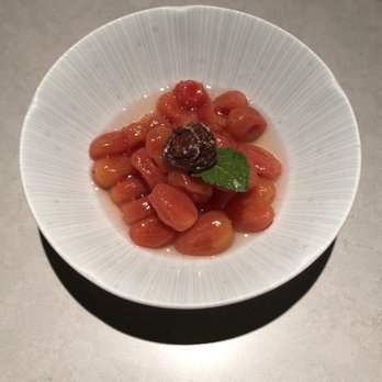 Uluh - Iced Tomatoes in Sweet Plum Sauce - Tea Rooms Near Me - New York, New York Uluh - Iced Tomatoes in Sweet Plum Sauce - Tea Rooms Near Me - New York, New York