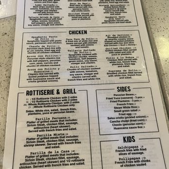 Micas - Peruvian Near Me - Rancho Cucamonga, California
