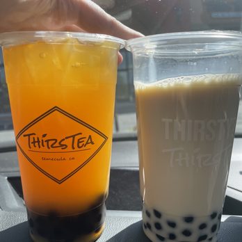 ThirsTea - Drinks to show how much drink you are actually getting without the ice - Bubble Tea Near Me - Temecula, California