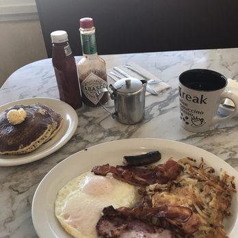 Mikki's Cafe - The breakfast sampler and coffe amazing way to start the day - Breakfast & Brunch Near Me - Escondido, California Mikki's Cafe - The breakfast sampler and coffe amazing way to start the day - Breakfast & Brunch Near Me - Escondido, California