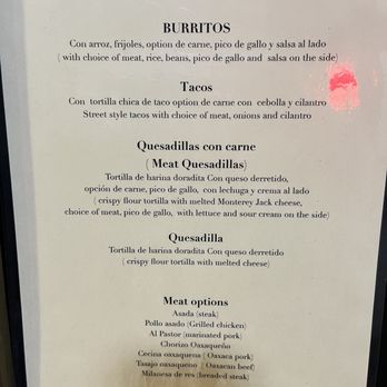 Dulcinea Panaderia Oaxaquena - Menu - Bakeries Near Me - San Jose, California