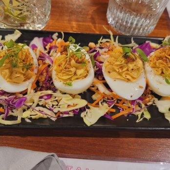 Shangri La - Deviled Eggs, $8.00 (Jan. 2023) - New American Near Me - Fair Oaks, California Shangri La - Deviled Eggs, $8.00 (Jan. 2023) - New American Near Me - Fair Oaks, California