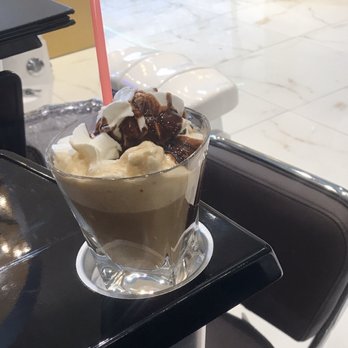 LV Nail Lounge - Got me a coffee, which I highly recommend. Tasted like coco puffs. - Nail Salons Near Me - San Antonio, Texas