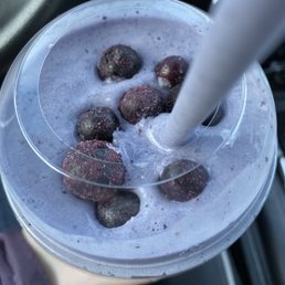 Blueberry muffin healthy shake