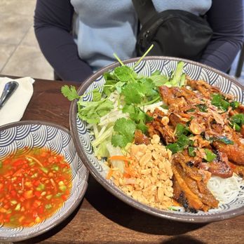 Pho N' Roll - 50. Grilled Meat Over Vermicelli - Vietnamese Near Me - Folsom, California Pho N' Roll - 50. Grilled Meat Over Vermicelli - Vietnamese Near Me - Folsom, California