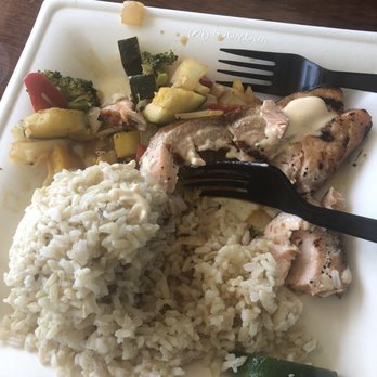 Bear Flag Fish - Salmon combo - Seafood Near Me - Huntington Beach, California