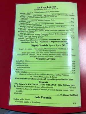 Menu photo 5 Strawn's Eat Shop Also Bossier City, LA