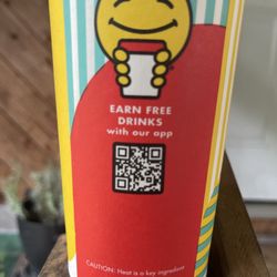 Scooter's Coffee - They even put heat is a key ingredient.