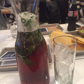 Bartaco Chastain Park - Ginger mint ice tea - Mexican Near Me - Atlanta, Georgia