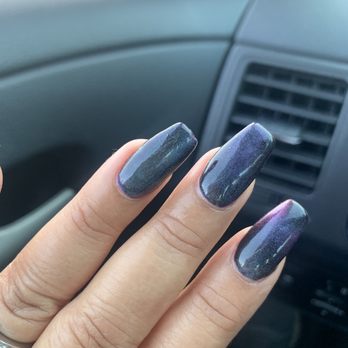 Serenity Nail & Spa - at least the color was cool. nails are crooked tho - Nail Salons Near Me - La Mesa, California Serenity Nail & Spa - at least the color was cool. nails are crooked tho - Nail Salons Near Me - La Mesa, California