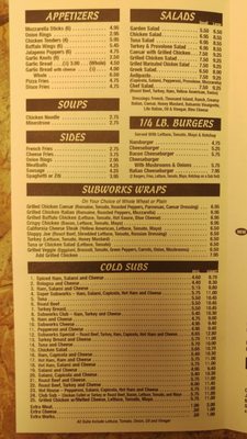 Menu photo 5 Subworks Pizza & Subs Rahway, NJ