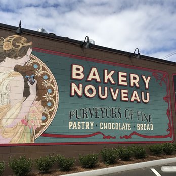 Bakery Nouveau - Pretty mural outside, exterior - Patisserie/Cake Shop Near Me - Burien, Washington Bakery Nouveau - Pretty mural outside, exterior - Patisserie/Cake Shop Near Me - Burien, Washington