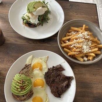Over Easy Kitchen - Grilled Steak & Eggs and Fancy Buratta - Breakfast & Brunch Near Me - Marlboro, New Jersey
