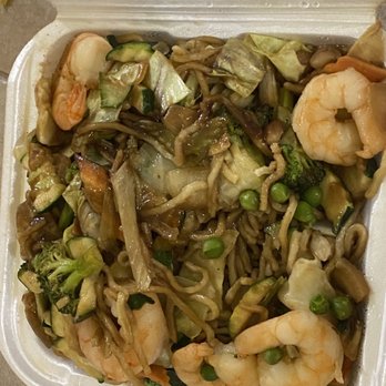 PEKING Restaurant - L5. Shrimp Lo Mein - Korean Near Me - Killeen, Texas