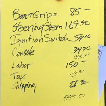 Quadstop - HERE IS THE BULLSHIT LIST OF REPAIRS HE WROTE UP CLAIMING THE QUAD WAS DAMAGED. - ATV Rentals/Tours Near Me - Borrego Springs, California Quadstop - HERE IS THE BULLSHIT LIST OF REPAIRS HE WROTE UP CLAIMING THE QUAD WAS DAMAGED. - ATV Rentals/Tours Near Me - Borrego Springs, California