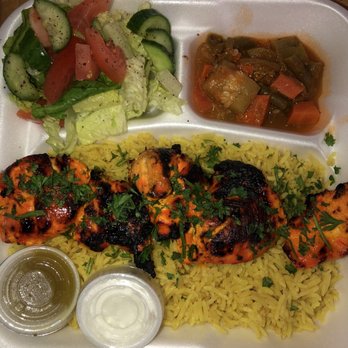 Caravan Grill - Chicken kabob (Shish tawook) - Halal Near Me - Tucson, Arizona