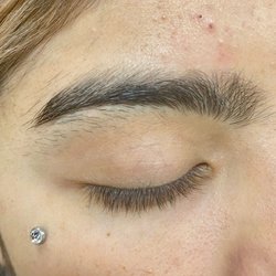 Evershine Threading - Before