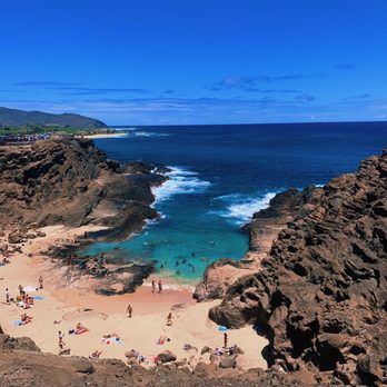 Halona Beach Cove - Halona beach cove from the highway! - Beaches Near Me - Honolulu, Hawaii