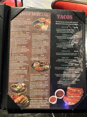 Menu photo 2 El Patron Grill and Cantina Riverview, FL