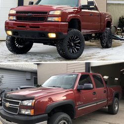 Clearshot Customs - After on top, Before on bottom!