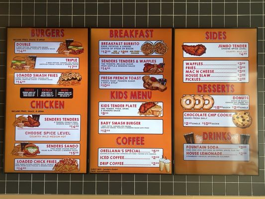 Menu photo 7 Senders San Fernando, CA Menu photo 7 Senders San Fernando, CA