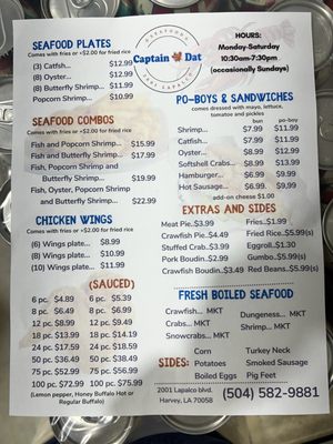 Captain Dat Seafood by null