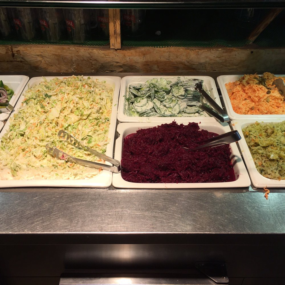 Owczarnia - Various veggie salads 8zl per helping. - Polish Near Me - Zakopane, DS Owczarnia - Various veggie salads 8zl per helping. - Polish Near Me - Zakopane, DS