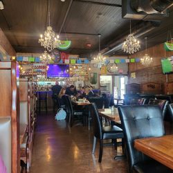 Interior view.pretty bar area.