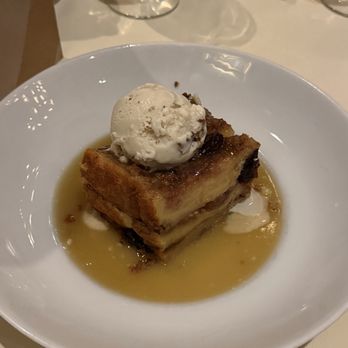 Halls Chophouse - Columbia - Whiskey bread pudding. The sauce was delicious. - Steakhouses Near Me - Columbia, South Carolina Halls Chophouse - Columbia - Whiskey bread pudding. The sauce was delicious. - Steakhouses Near Me - Columbia, South Carolina