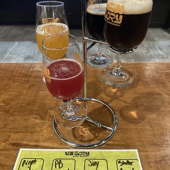 New Glory Craft Brewery - Beer Flight Trip 2 - Breweries Near Me - Sacramento, California New Glory Craft Brewery - Beer Flight Trip 2 - Breweries Near Me - Sacramento, California