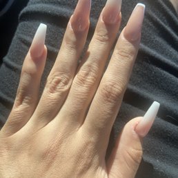 The ombré is perfect and shape is even