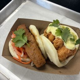 Coconut Shrimp Bao