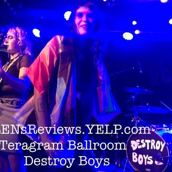 The Teragram Ballroom - Destroy Boys always has such a fun crowd with a ton of moshing and stage diving! LOVE IT! - Performing Arts Near Me - Los Angeles, California The Teragram Ballroom - Destroy Boys always has such a fun crowd with a ton of moshing and stage diving! LOVE IT! - Performing Arts Near Me - Los Angeles, California